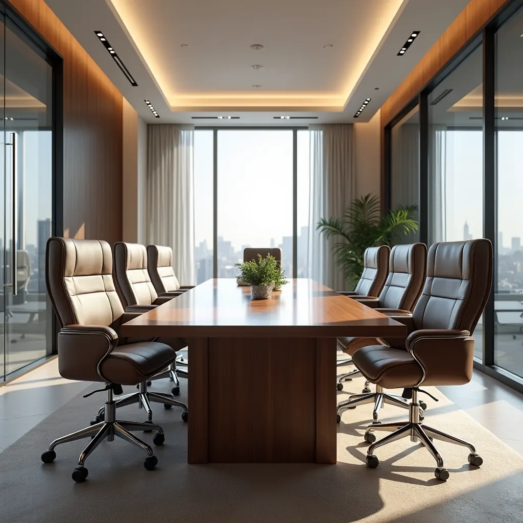 Conference room for client meetings